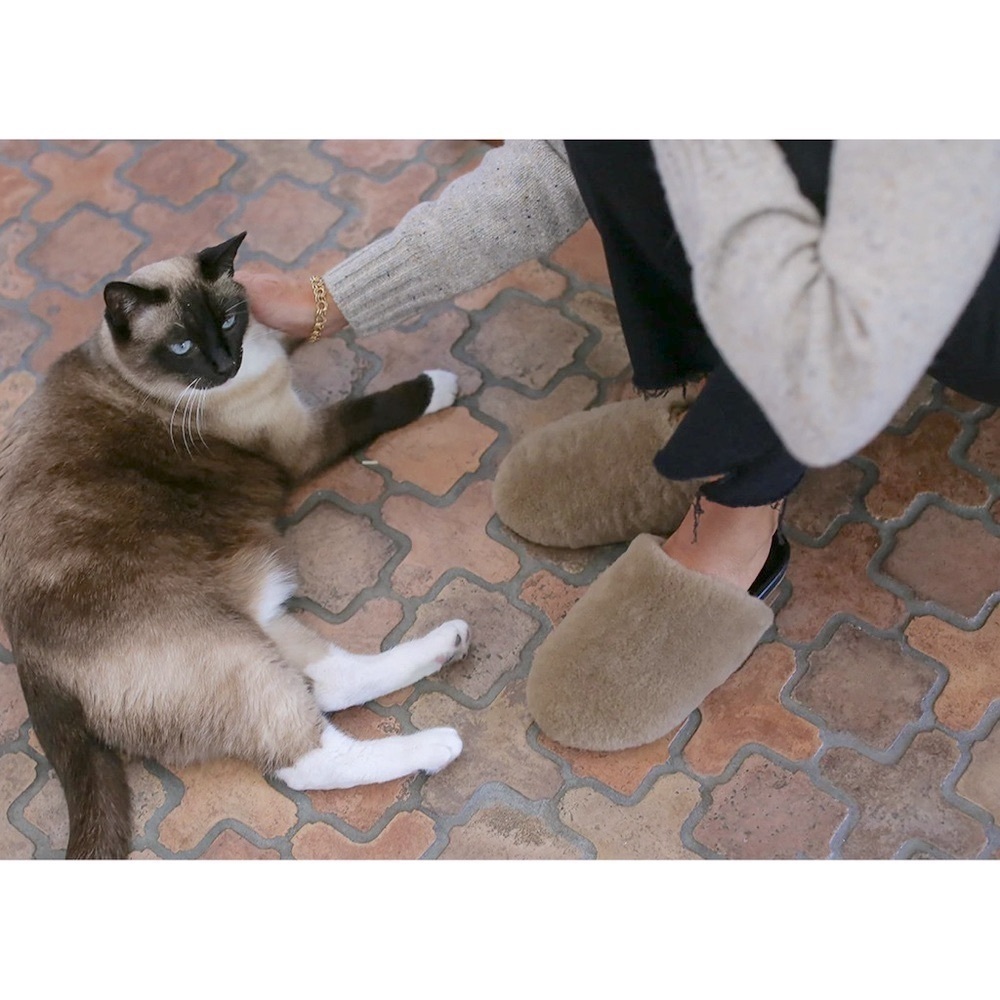 Beek Flufftail Shearling Slide - image 3